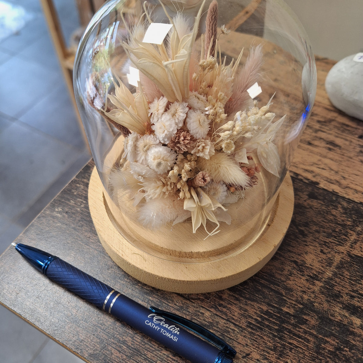 Cloche fleurie Rosalie