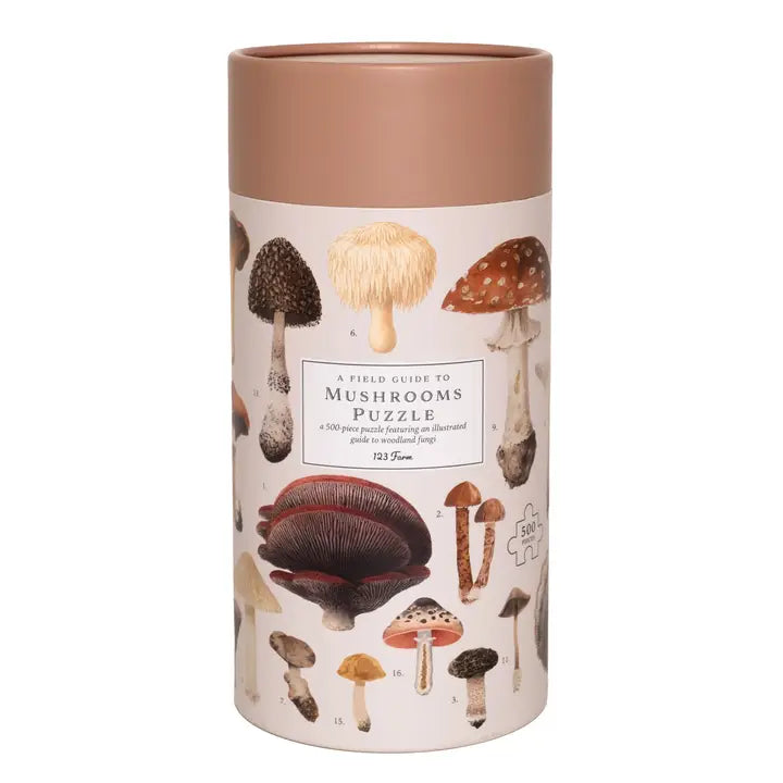 Puzzle champignons pour apprendre l'anglais !