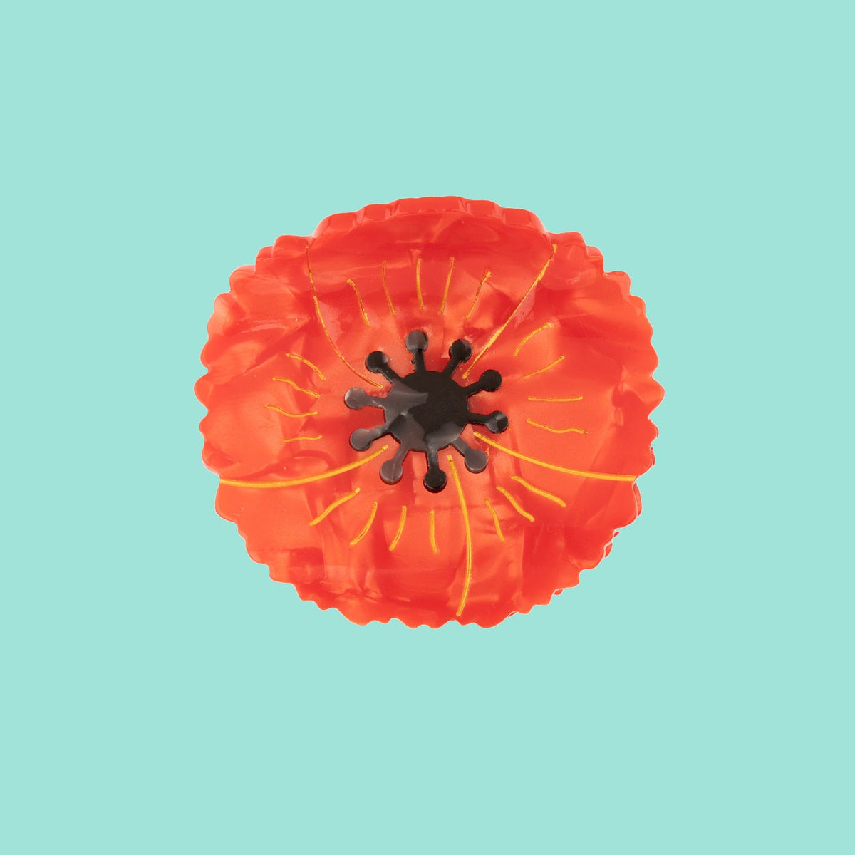 Coucou Suzette pince coquelicot